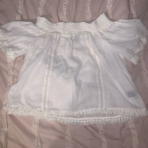 aerie off the shoulder top